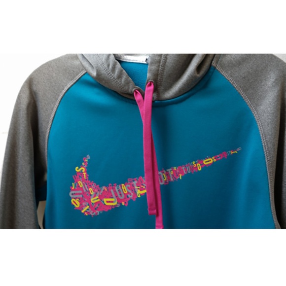 Nike Swoosh Therma Pullover Sweatshirt Hoodie - Picture 2 of 8